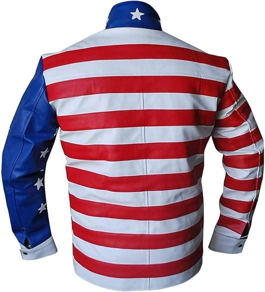 Men's Vanilla Ice Vintage Baby American Flag Biker Winkle
